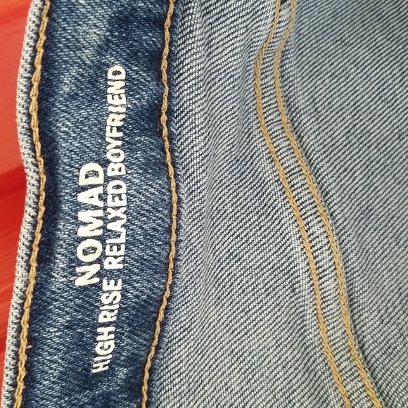 Super Deal! Nicole Miller Nomad High Rise Relaxed Boyfriend jeans, size 12 - Picture 5 of 6